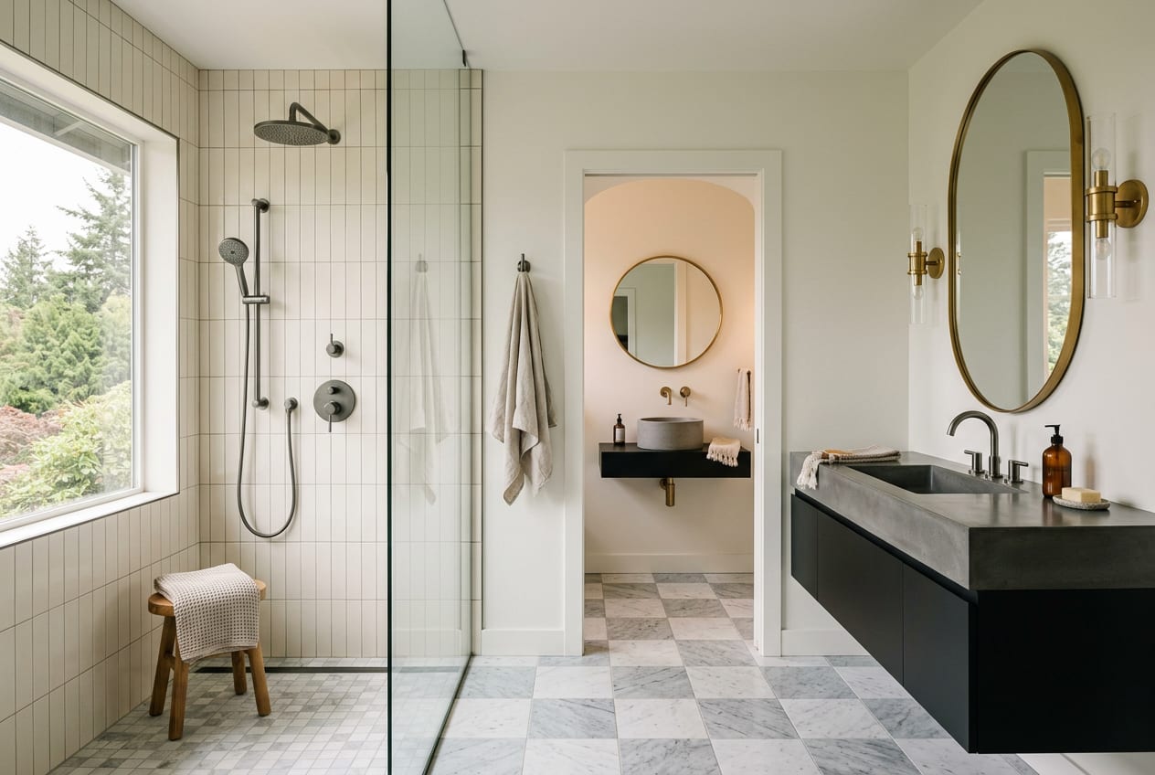Robles Bathroom Remodeling Corp, bathroom remodeling in Medina, completed project 1
